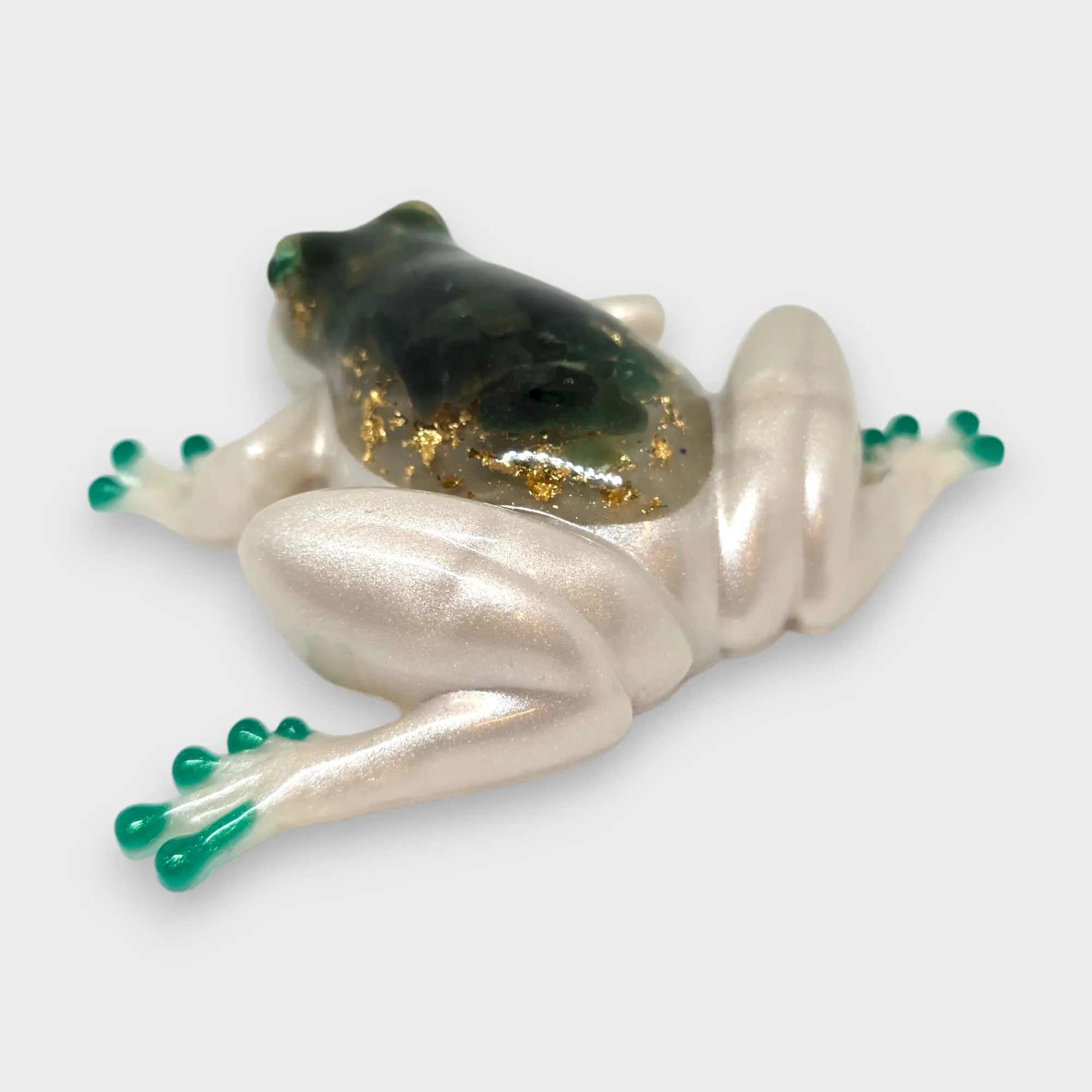 Grenouille Harmonieuse Aventurine Verte