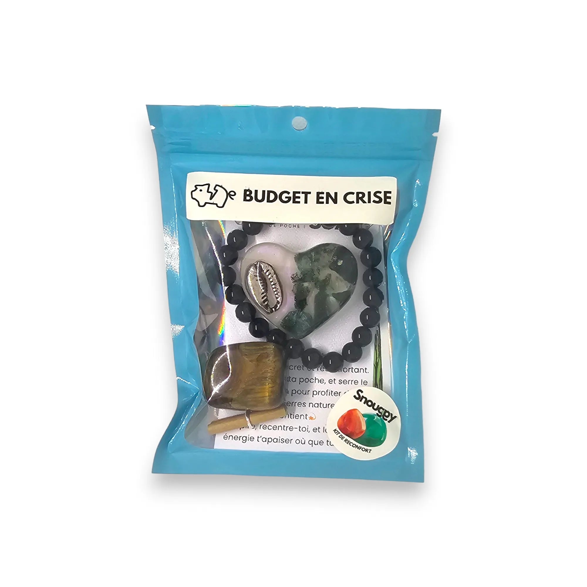 Kit de Réconfort Snouggy Lithothérapie Problème d'argent