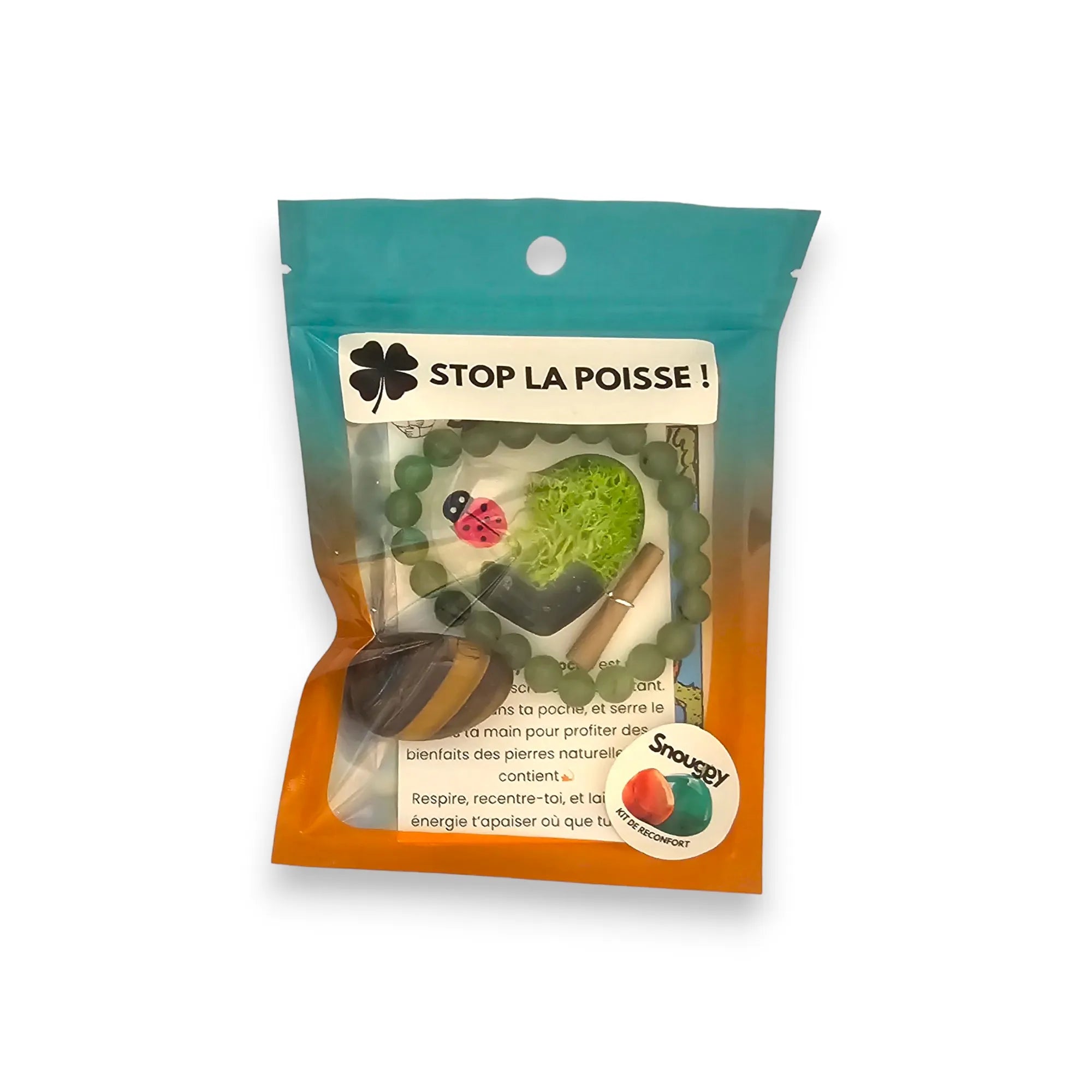 Kit de Réconfort Snouggy Lithothérapie Stop La Poisse